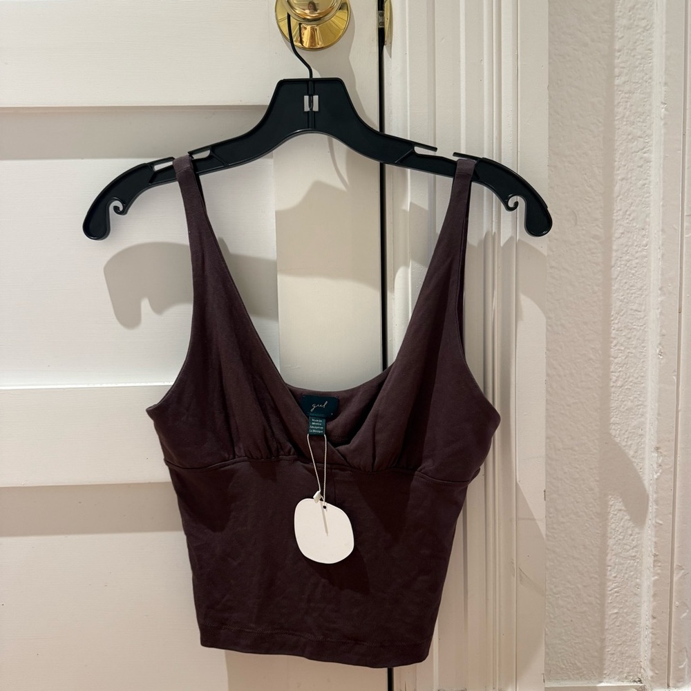 ✨ NWT Geel Ren Top in Hickory Brown ✨ - Picture 3 of 4